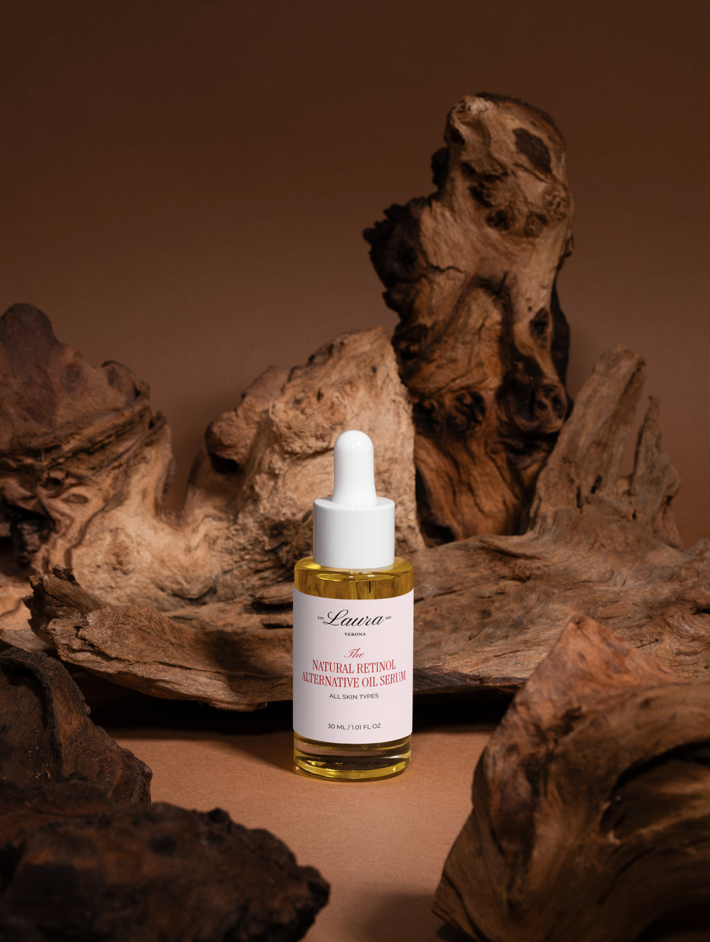 Sérum de óleo alternativo ao retinol natural