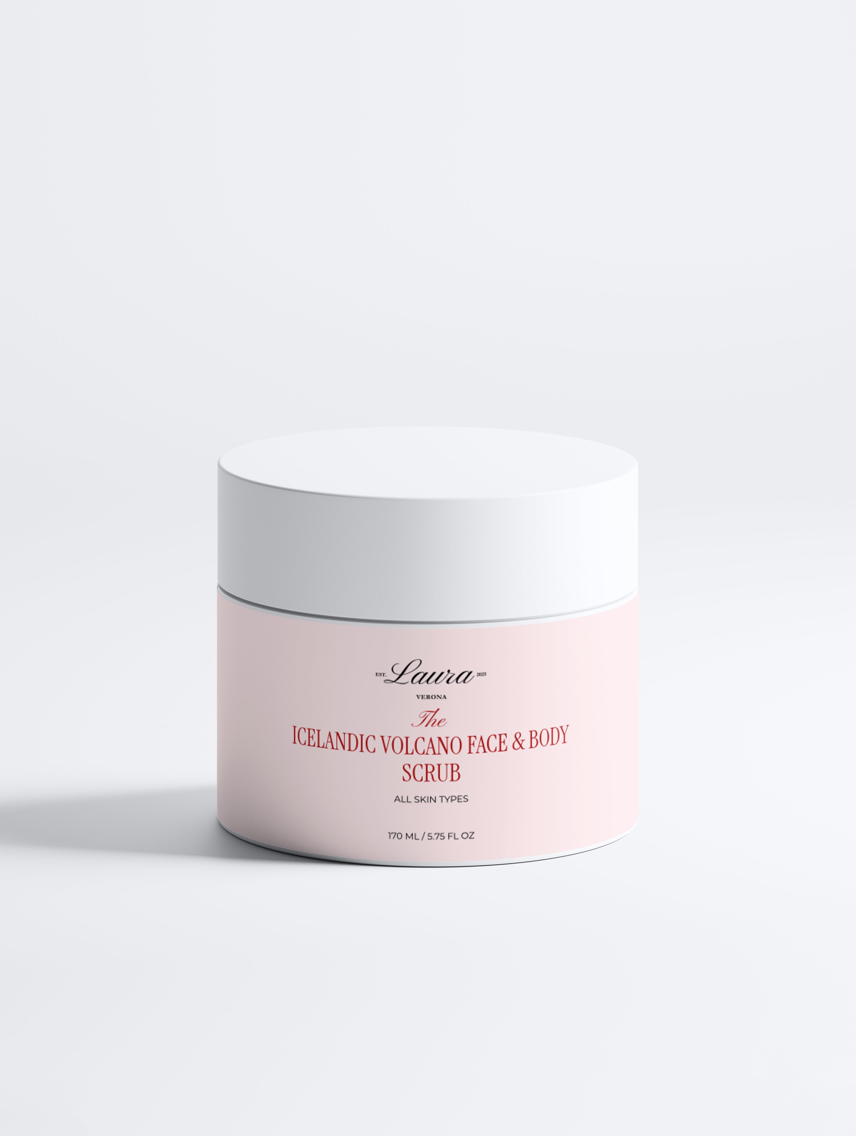 Esfoliante facial e corporal vulcão islandês