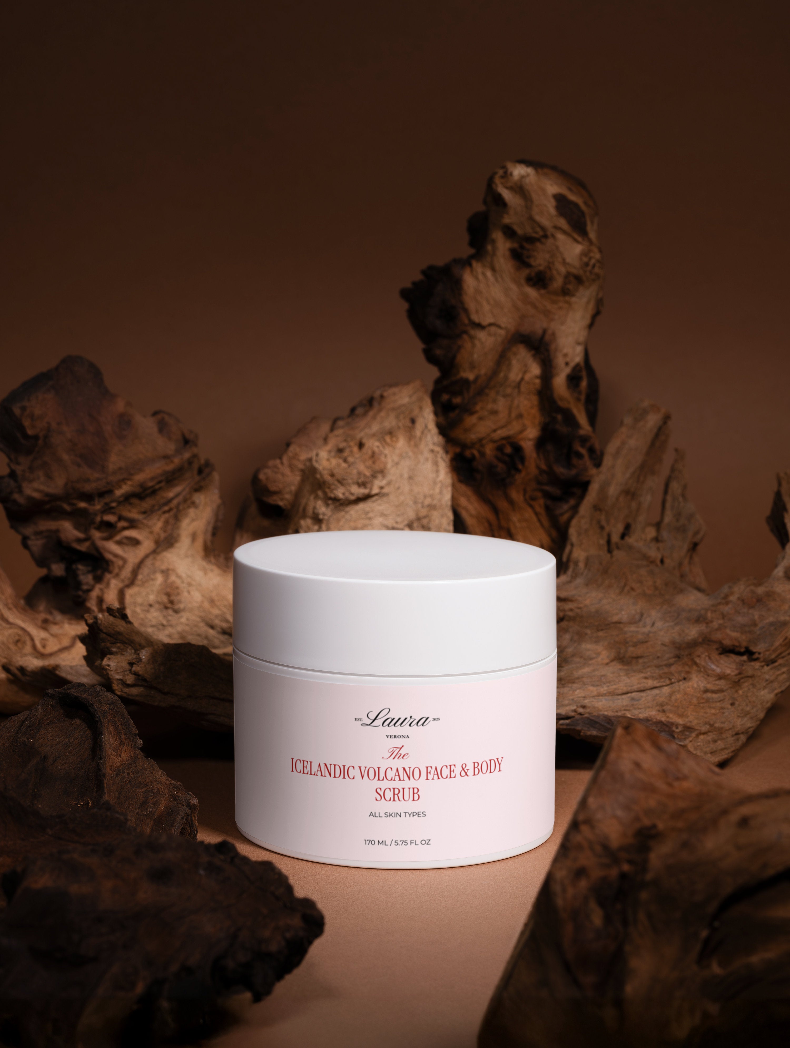 Esfoliante facial e corporal vulcão islandês
