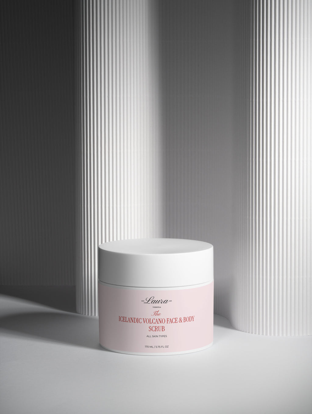 Esfoliante facial e corporal vulcão islandês