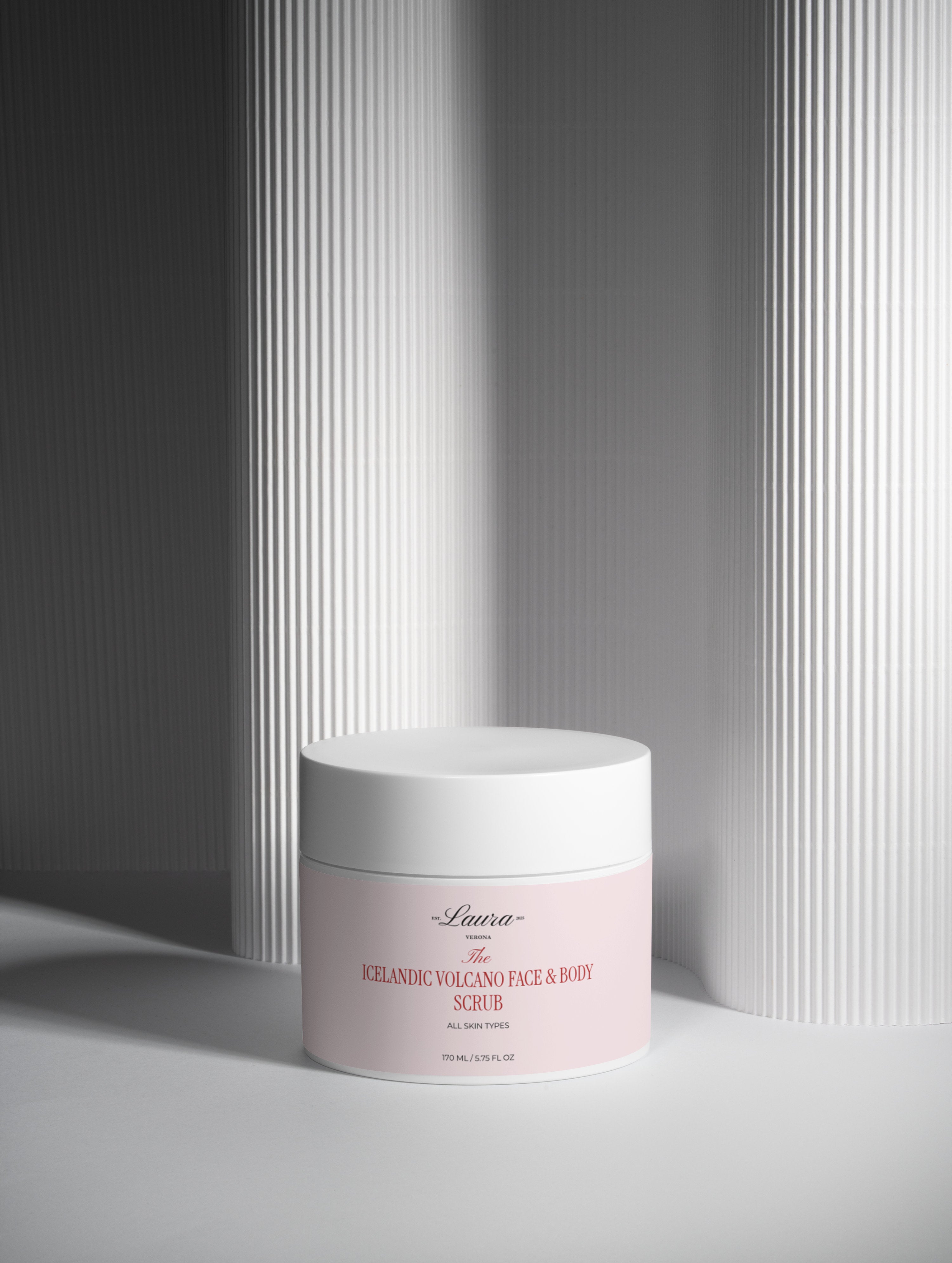 Esfoliante facial e corporal vulcão islandês